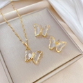 Women’s Cute & Natural Jewellery Set (Necklace & Earrings)  Set Code: F408